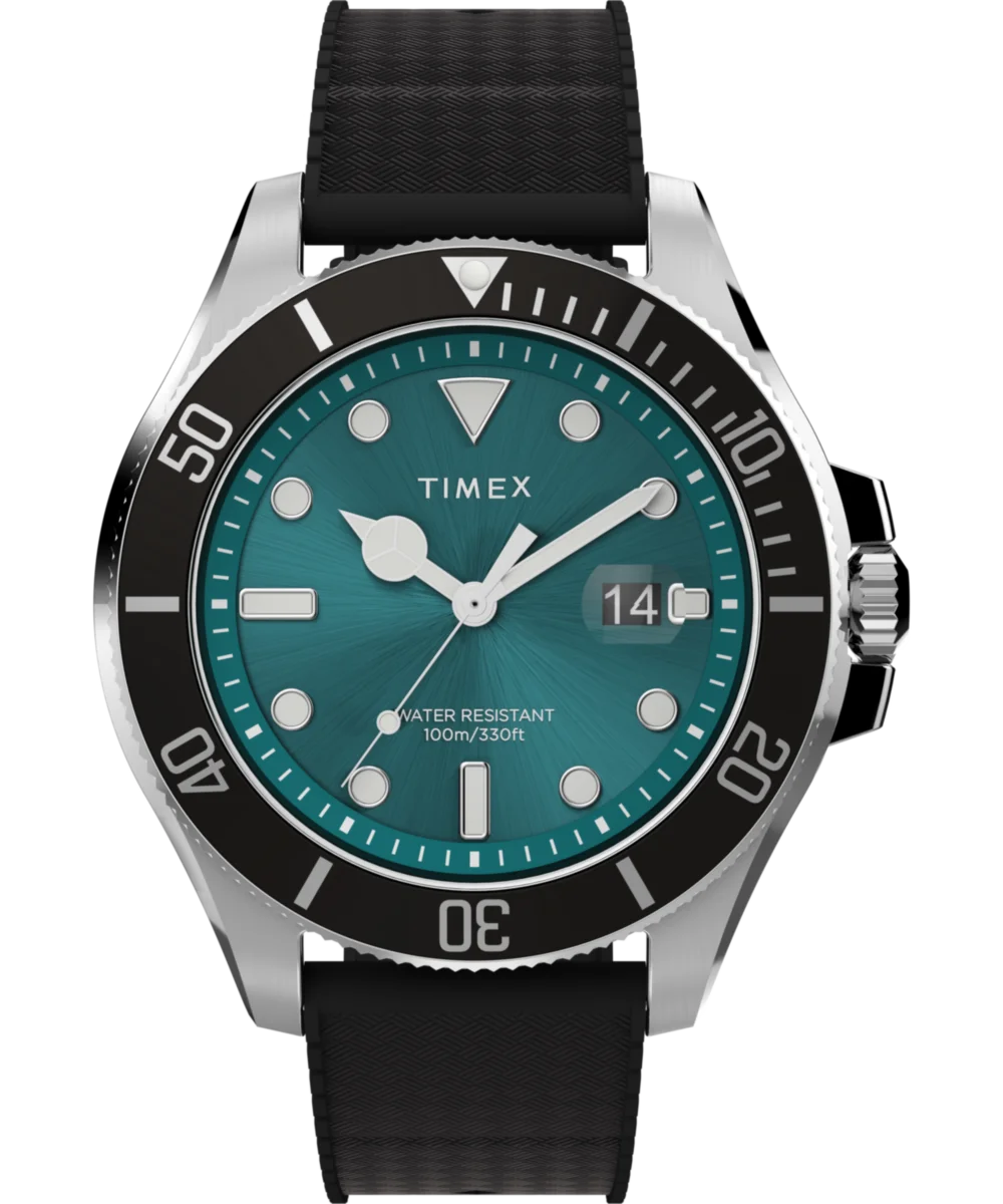 Image of Harborside Coast 44mm Synthetic Rubber Strap Watch
