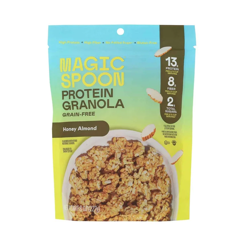 Granola, Protein Honey Almond, 8 Oz