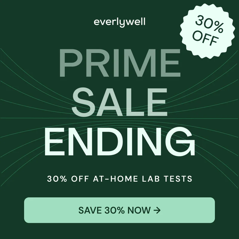 Last Day 30% off at-home lab tests