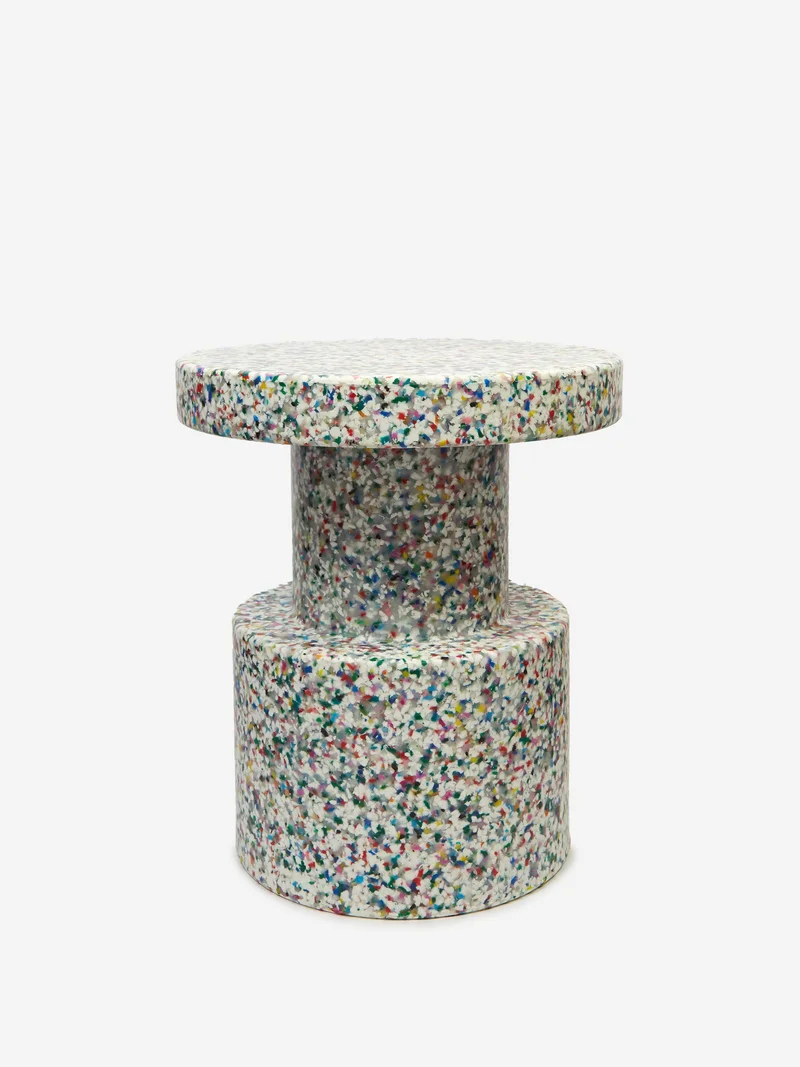 Image of Normann Copenhagen Bit Stool - White Multi
