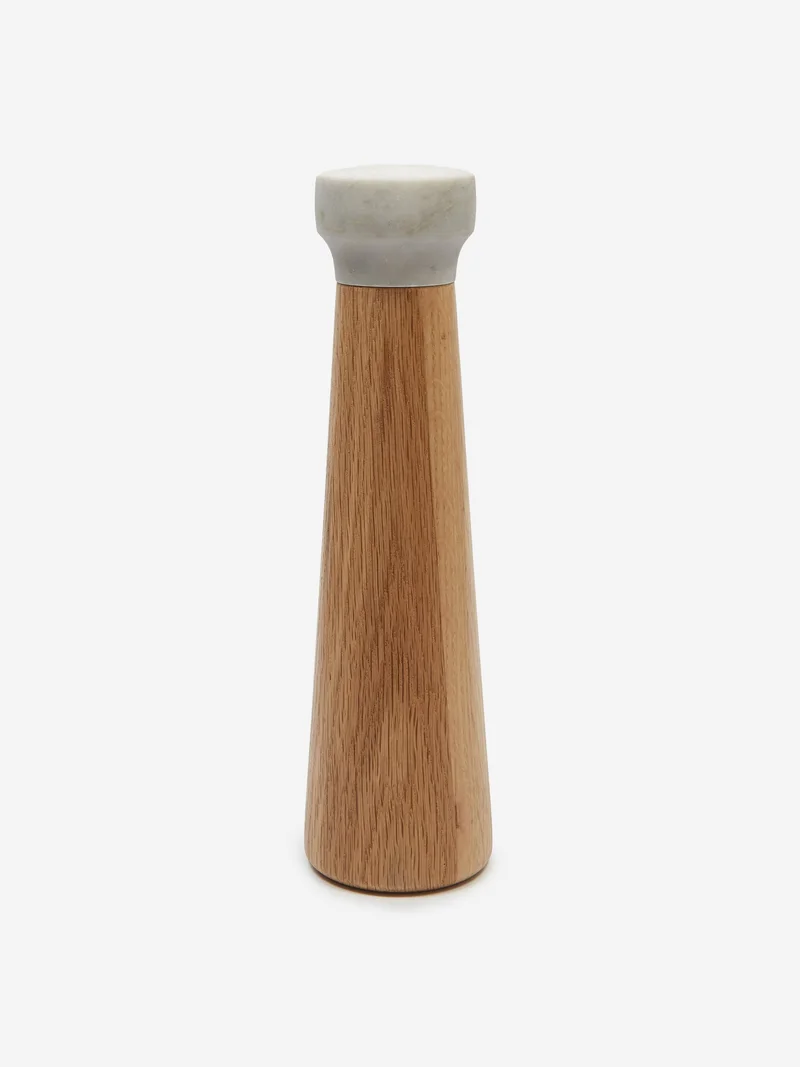 Image of Normann Copenhagen Craft Salt Mill Large - Oak/White