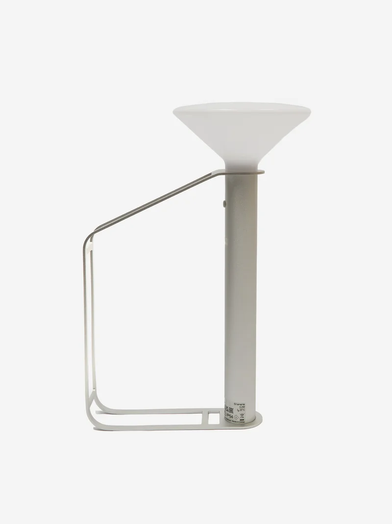 Image of Muuto Piton Portable Lamp - Silver