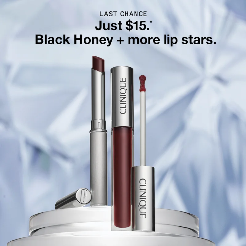 LAST CHANCE | Just $15.* Black Honey plus more lip stars.