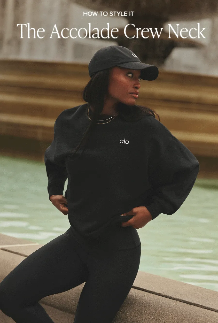 HOW TO STYLE IT THE ACCOLADE CREW NECK