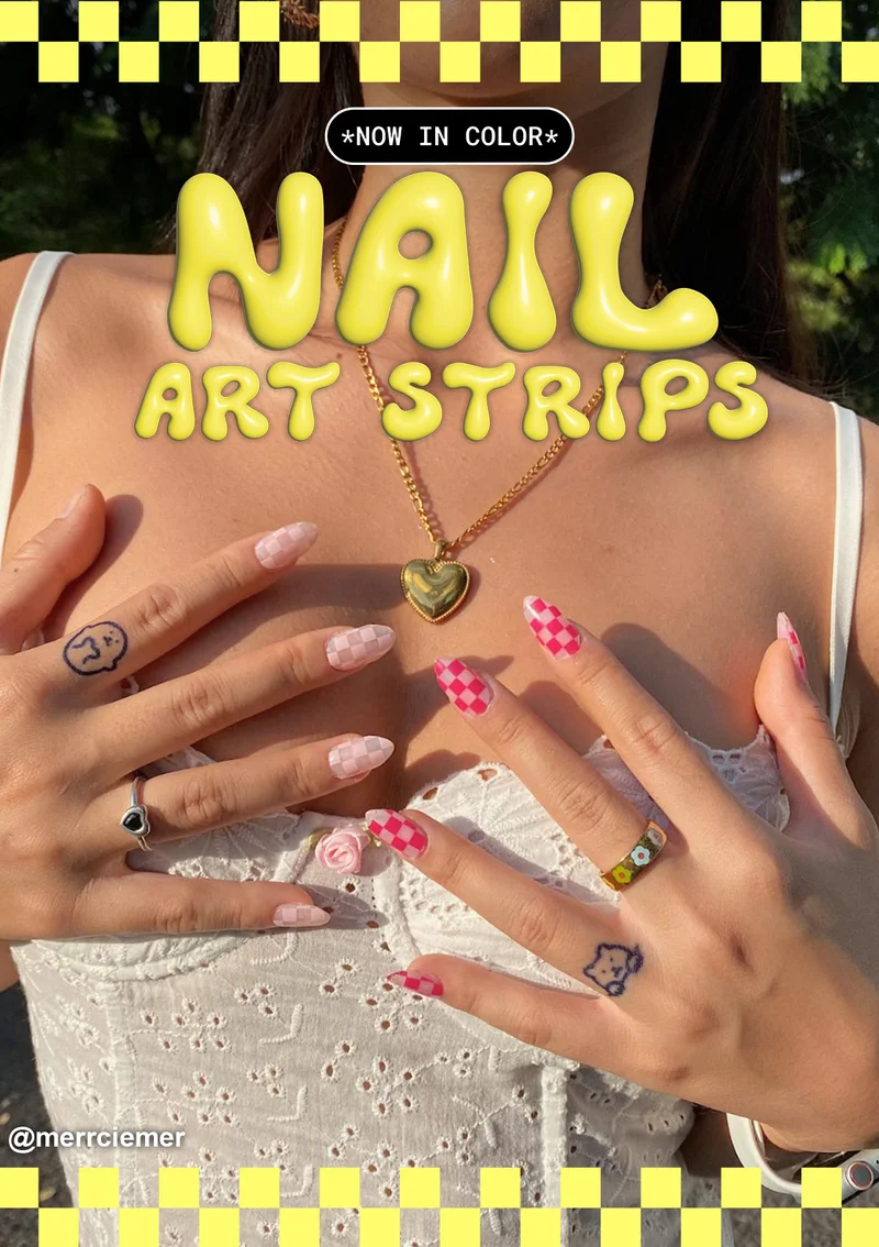 Nail Art Strips *NOW IN COLOR*