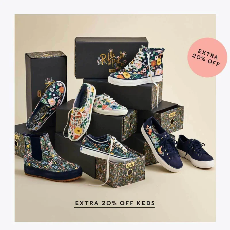 Extra 20% Off Keds