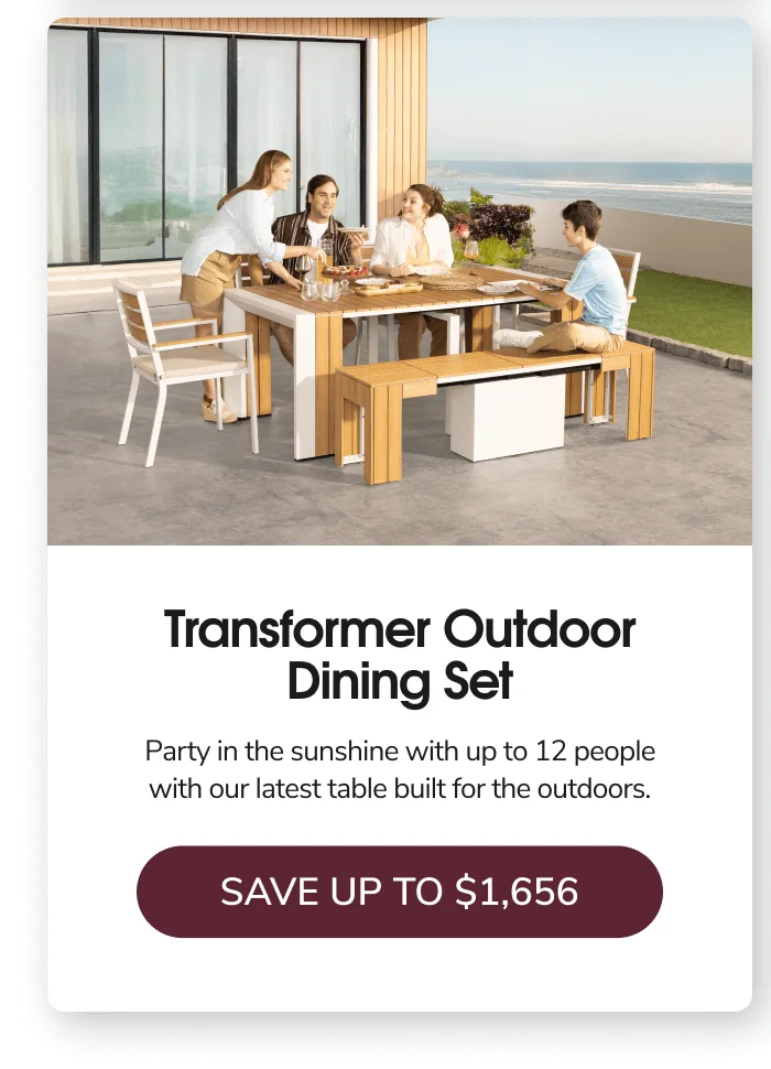 Transformer Outdoor Dining Set