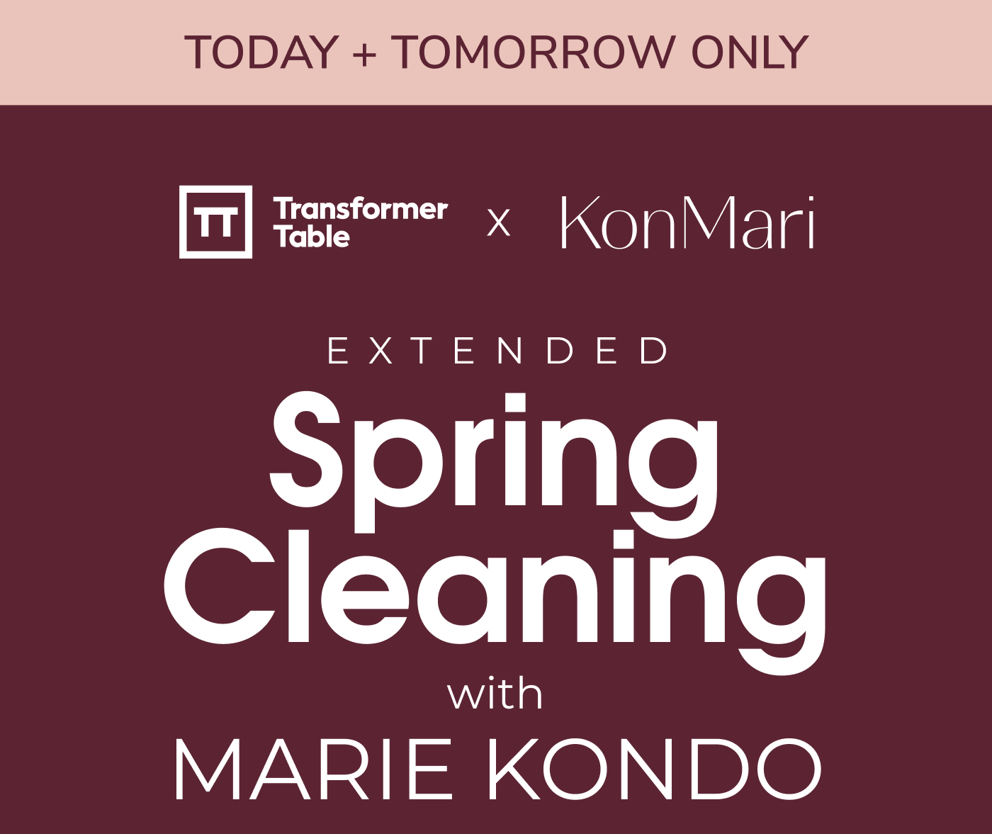 Spring Cleaning with Marie Kondo