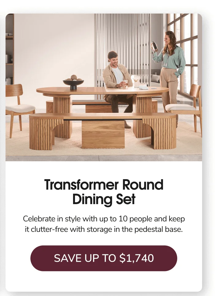 Transformer Round Dining Set