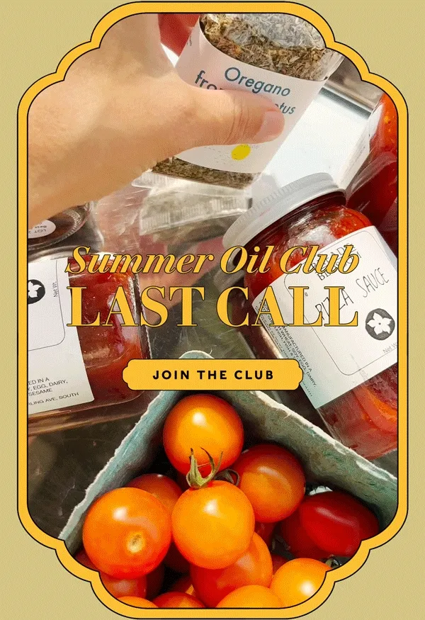 Summer Oil Club Last Call JOIN THE CLUB