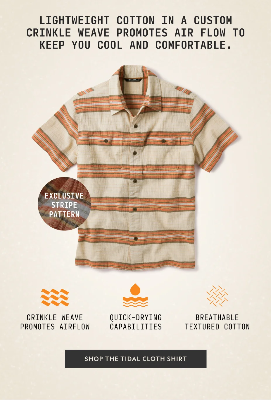 Tidal Cloth Short Sleeve Shirt