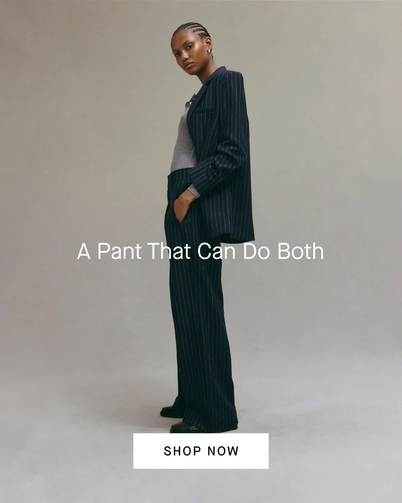 [Image] A Pant That Can Do Both [Shop Now]