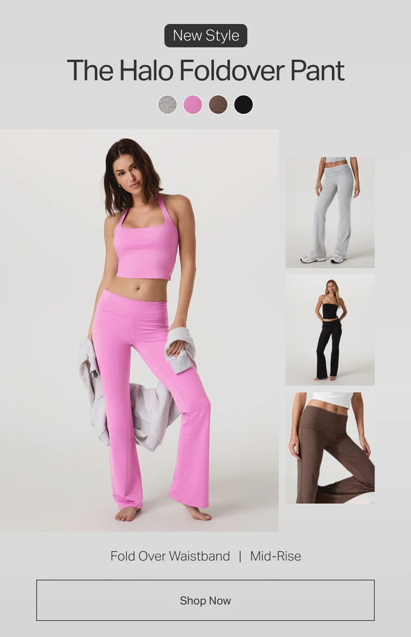 The Halo Foldover Pant