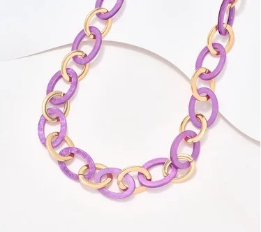 Carla Rockmore Collection The New York Chain Link Necklace