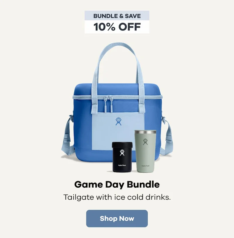 BUNDLE & SAVE 10% OFF. Game Day Bundle. Tailgate with ice cold drinks. | Shop Now