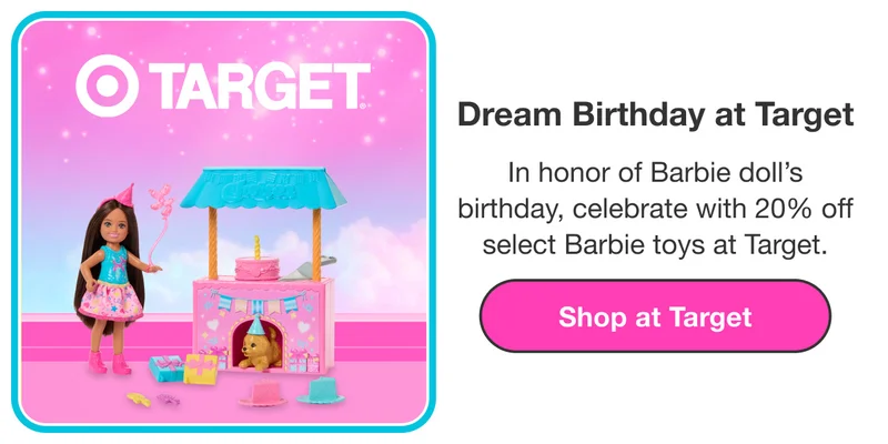 Dream Birthday at Target