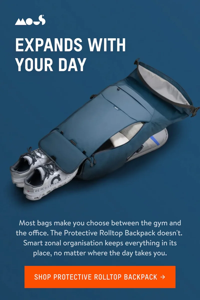Shop Protective Roll Top Backpack