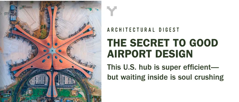 the secret to good airport design