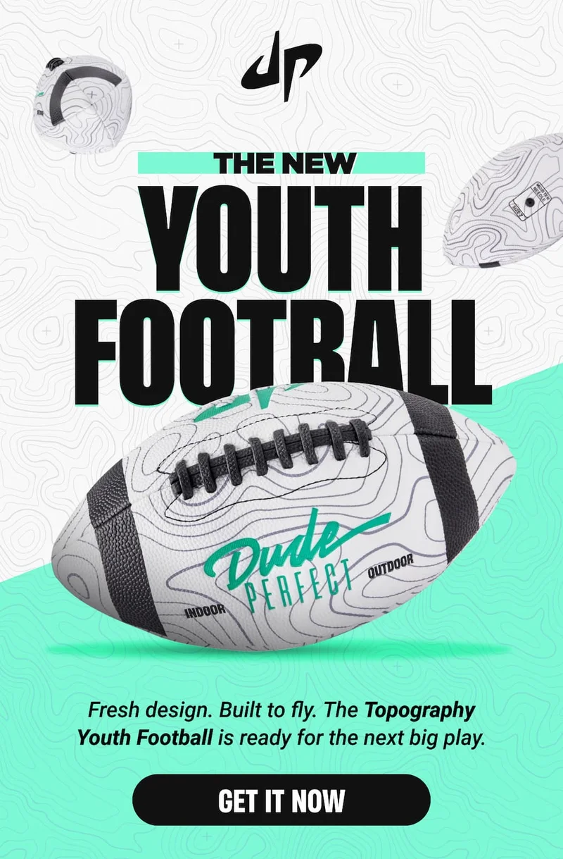 NEW! Youth Football. The Topography Mini Football is ready for the next big play! [GET IT NOW]