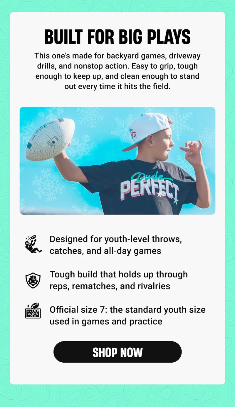 Official Size 7: The standard youth size used in games and practice [SHOP NOW]