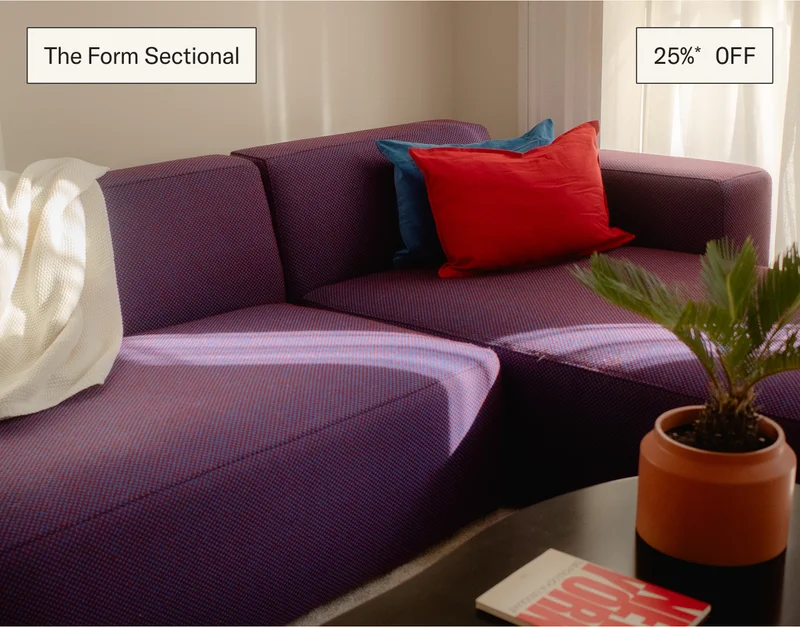 Save 25%* on The Form Sectional