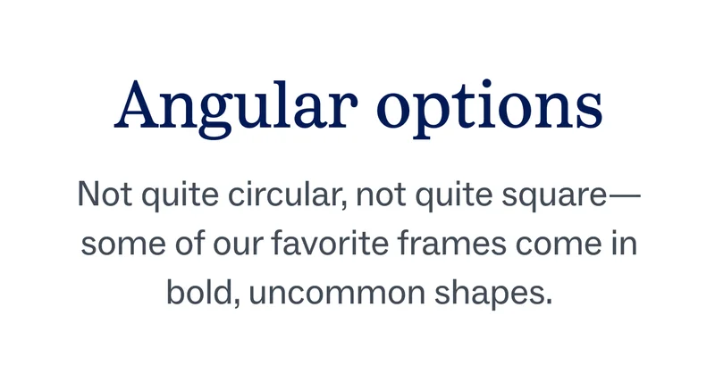Angular options