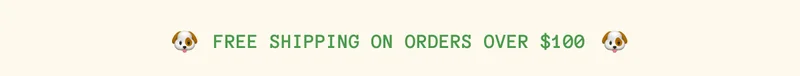 Free Shipping on orders over $100