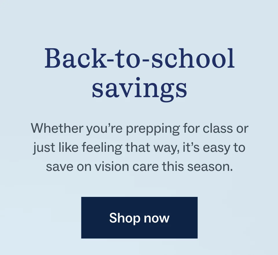 Back to school savings