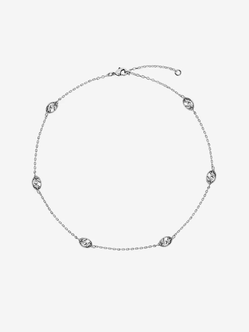 Image of TWO JEYS Mini Superstar 
Necklace Silver - Silver