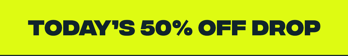50% OFF 50% OFF