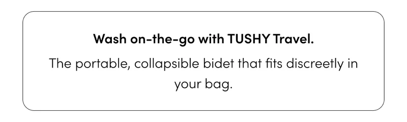 SHOP TUSHY TRAVEL
