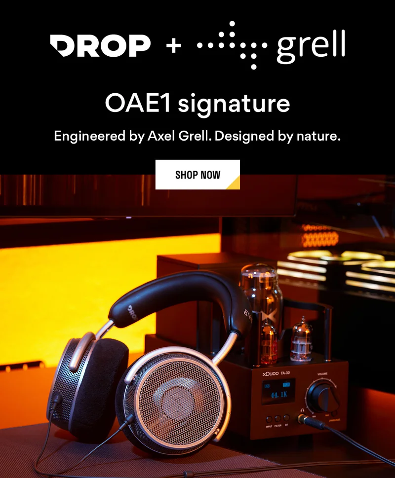 Introducing the Drop + grell OAE1 signature | Hear the headphone revolution.