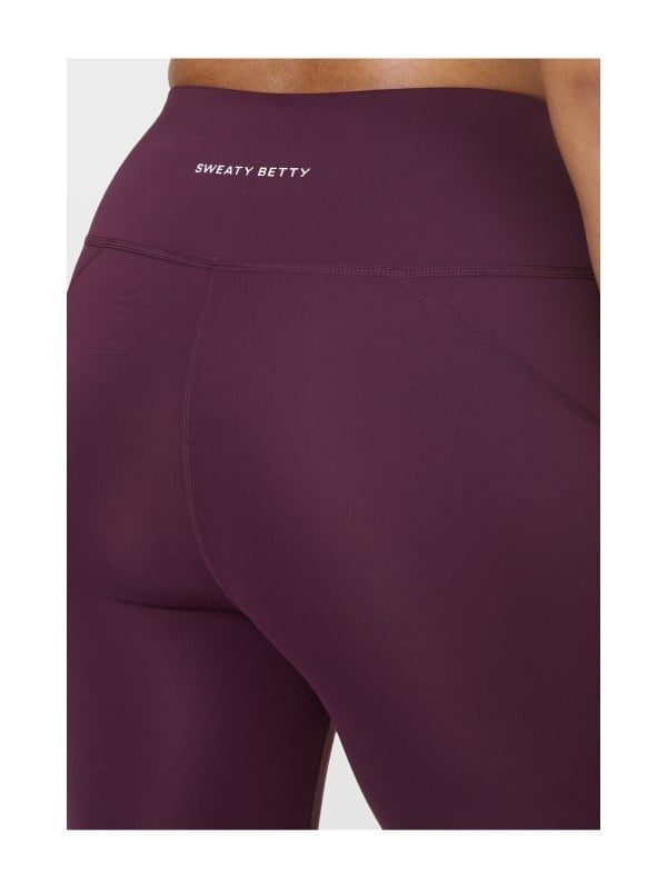 All Day Leggings Midnight Cherry Purple