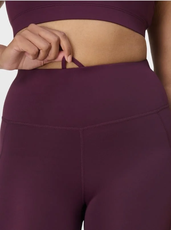 All Day Leggings Midnight Cherry Purple