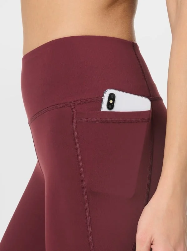 Ultimate Studio Leggings Garnet Red