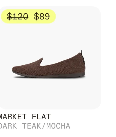 Market Flat Dark Teak/Mocha