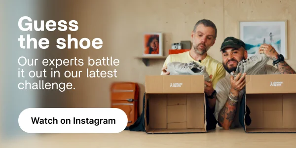 Guess the shoe. Watch on Instagram.