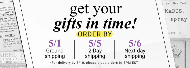 get your gifts in time