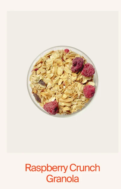 Raspberry Crunch Granola