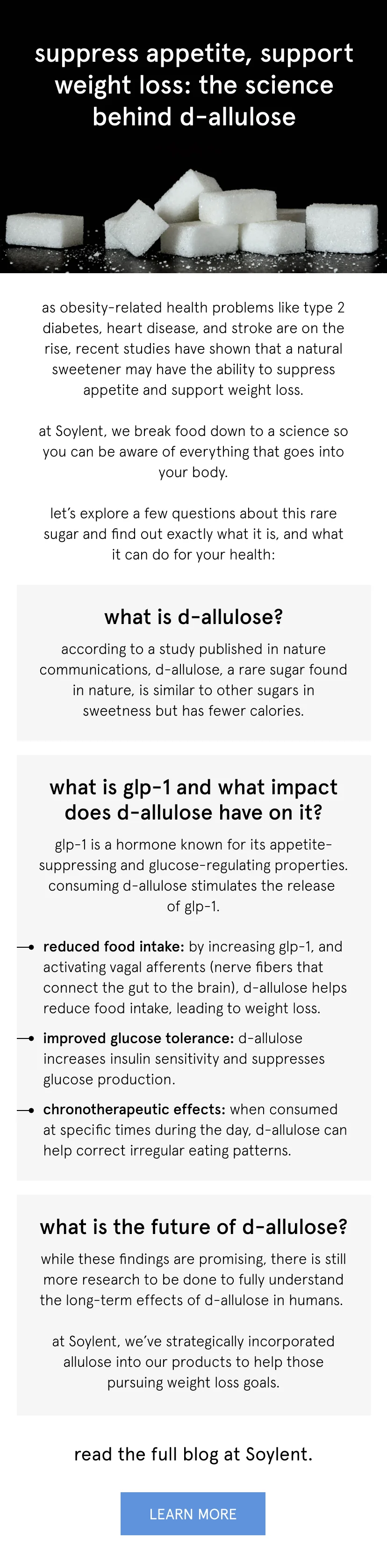 the science behind D-allulose