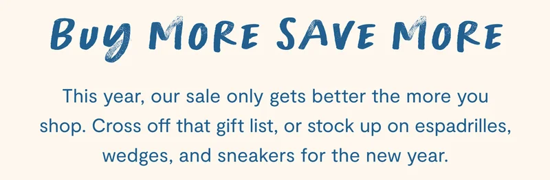 Buy More Save More