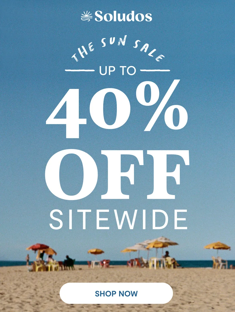 Save Up to 40% Sitewide