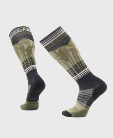 Ski Summit Shot Over The Calf Socks