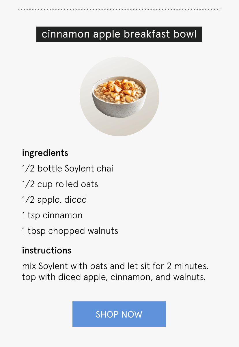 cinnamon apple breakfast bowl recipe