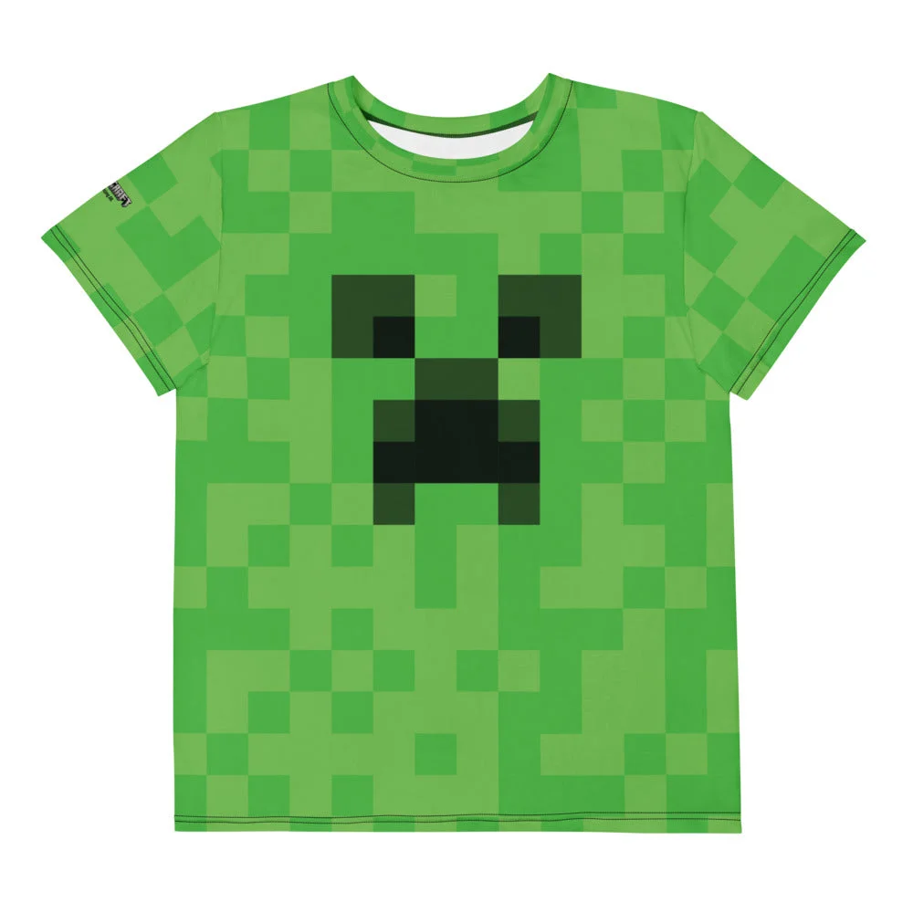 Image of Creeper Face Kids Tee
