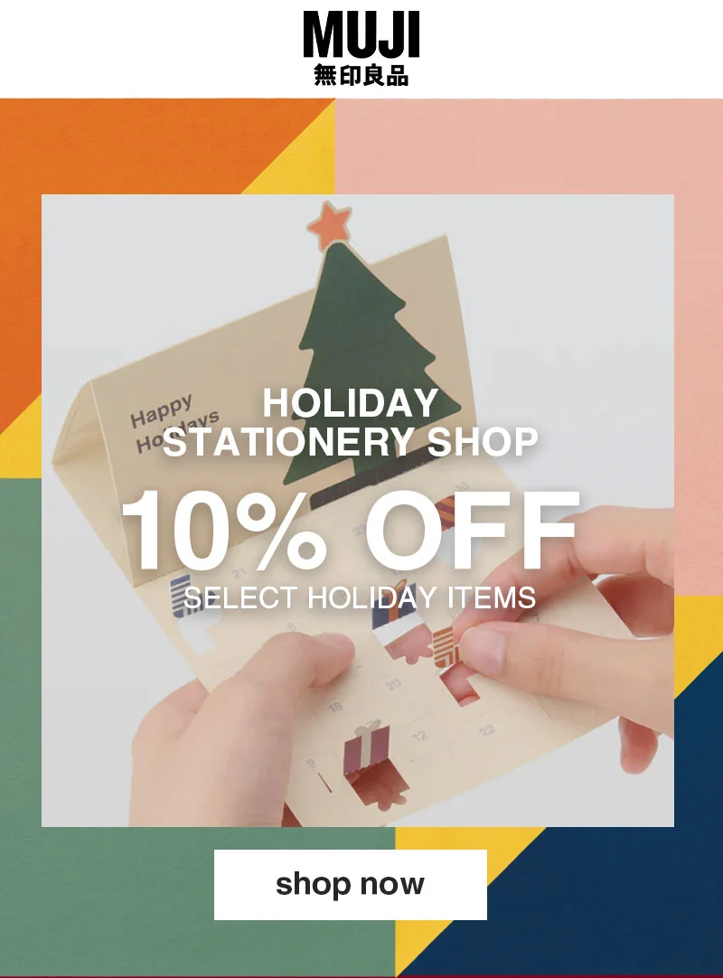 Shop 10% Off Select Holiday Items