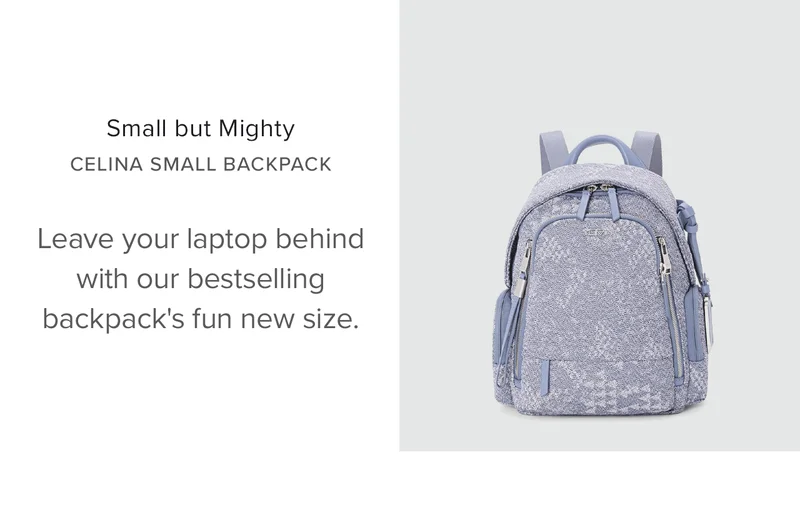 Celina Small Backpack - Denim Blue