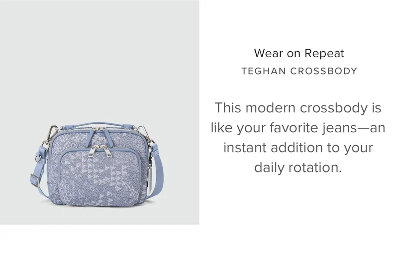 Teghan Crossbody - Denim Blue