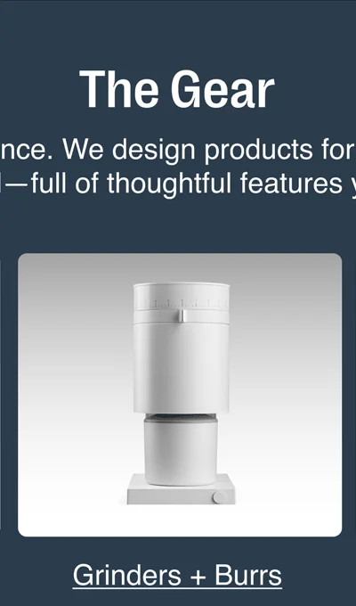 [Grinders + Burrs]