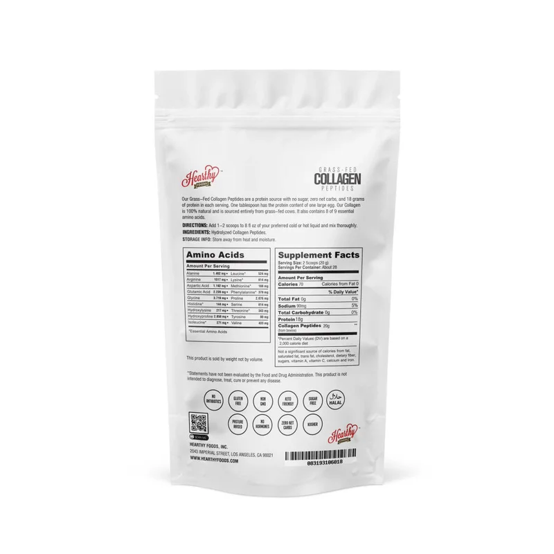 Image of Collagen Grass-Fed Type I and Type III Peptides